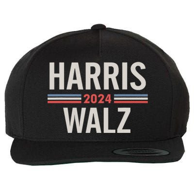 Harris Waltz 2024 Vintage Wool Snapback Cap