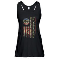 Harris Waltz 2024 Vintage America Flag Ladies Essential Flowy Tank