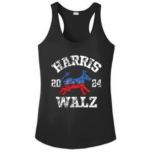 Harris Waltz 2024 Election Kamala Harris Tim Waltz 2024 Ladies PosiCharge Competitor Racerback Tank