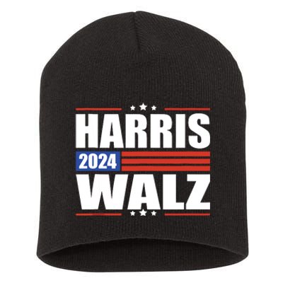 Harris Waltz 2024 Kamala Harris Tim Waltz 2024 Short Acrylic Beanie