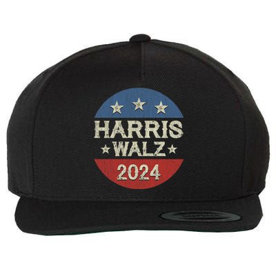 Harris Waltz 2024 Election Kamala Harris Tim Waltz 2024 Wool Snapback Cap