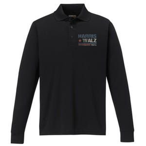 Harris Waltz 2024 Performance Long Sleeve Polo