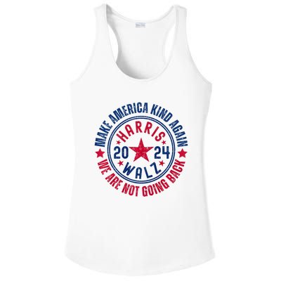 Harris Walz 2024 For Kamala Make America Kind Again Ladies PosiCharge Competitor Racerback Tank