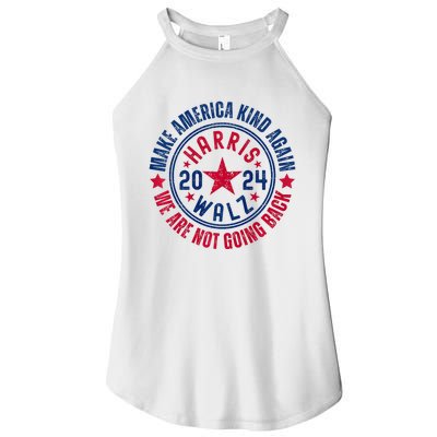 Harris Walz 2024 For Kamala Make America Kind Again Women's Perfect Tri Rocker Tank