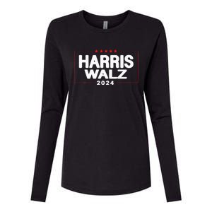 Harris Walz 2024 Vice President Vp Harris 2024 Womens Cotton Relaxed Long Sleeve T-Shirt