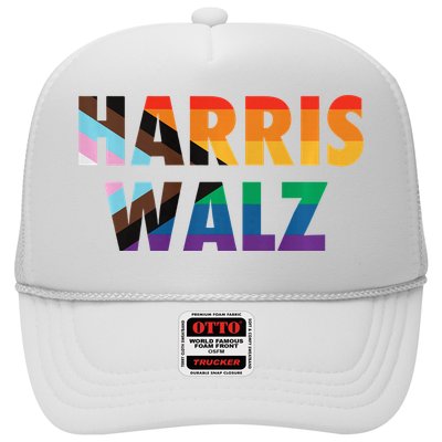 Harris Walz 2024 Harris Walz Lgbtq Pride Trucker Hat