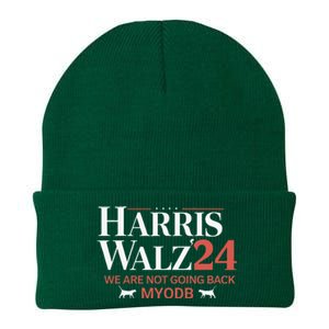 Harris Walz 2024 WeRe Not Going Back Myodb Knit Cap Winter Beanie