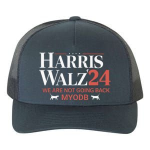 Harris Walz 2024 WeRe Not Going Back Myodb Yupoong Adult 5-Panel Trucker Hat