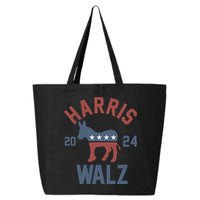 Harris Walz 2024 Kamala Harris Tim Walz For Vp 25L Jumbo Tote
