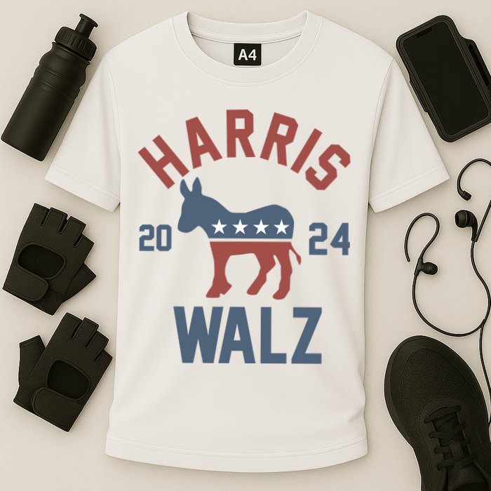 Harris Walz 2024 Kamala Harris Tim Walz For Vp Performance Shirt