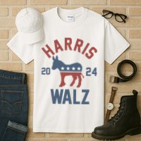 Harris Walz 2024 Kamala Harris Tim Walz For Vp Tall T-Shirt
