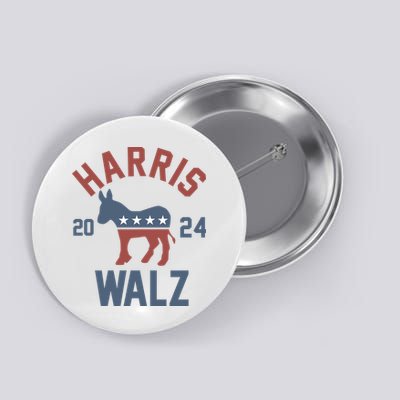 Harris Walz 2024 Kamala Harris Tim Walz For Vp Button