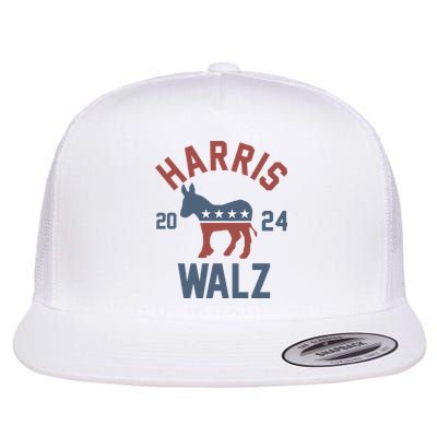 Harris Walz 2024 Kamala Harris Tim Walz For Vp Flatbill Hat