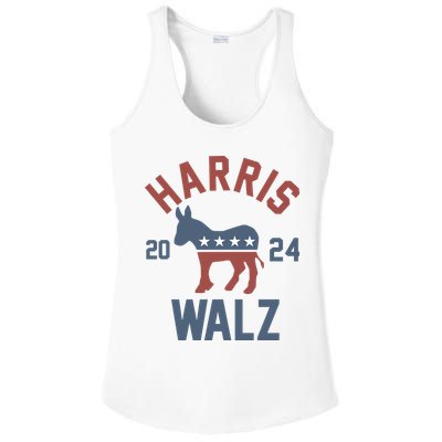 Harris Walz 2024 Kamala Harris Tim Walz For Vp Ladies PosiCharge Competitor Racerback Tank