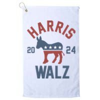 Harris Walz 2024 Kamala Harris Tim Walz For Vp Golf Towel