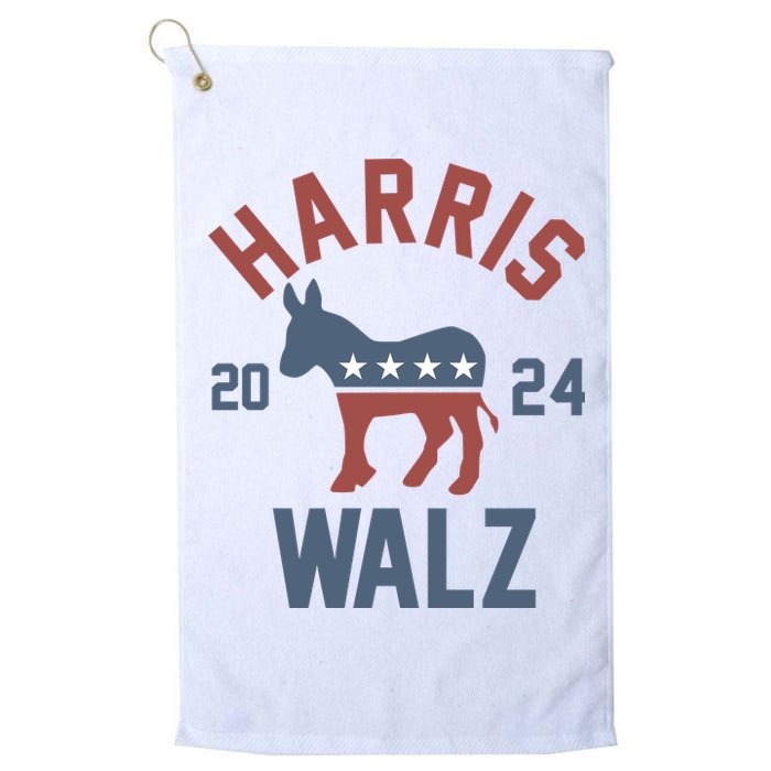 Harris Walz 2024 Kamala Harris Tim Walz For Vp Golf Towel