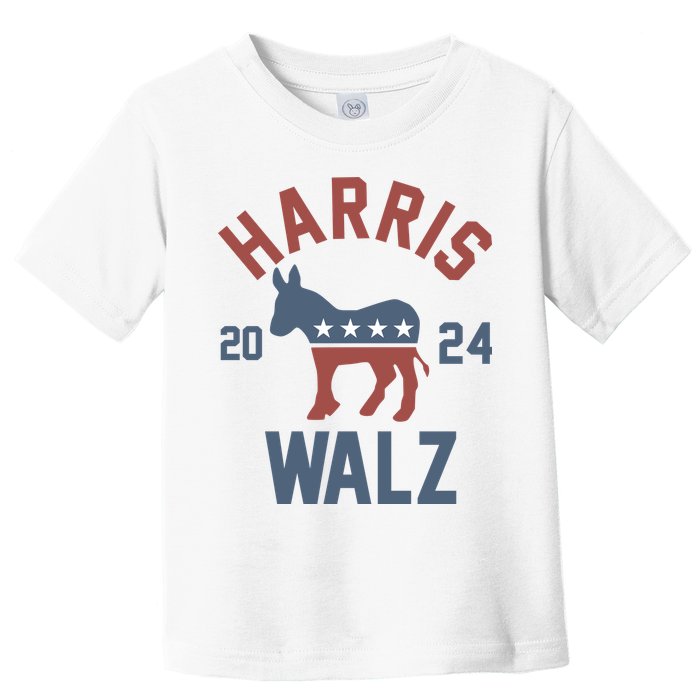 Harris Walz 2024 Kamala Harris Tim Walz For Vp Toddler T-Shirt