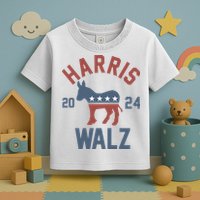 Harris Walz 2024 Kamala Harris Tim Walz For Vp Toddler T-Shirt