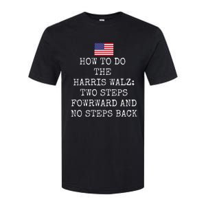 Harris Walz 2024 Election President Kamala Harris Tim Waltz Softstyle CVC T-Shirt