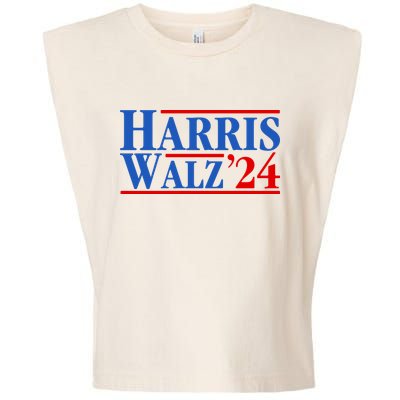 Harris Walz 2024 Kamala Harris Tim Walz For Vp Garment-Dyed Women's Muscle Tee