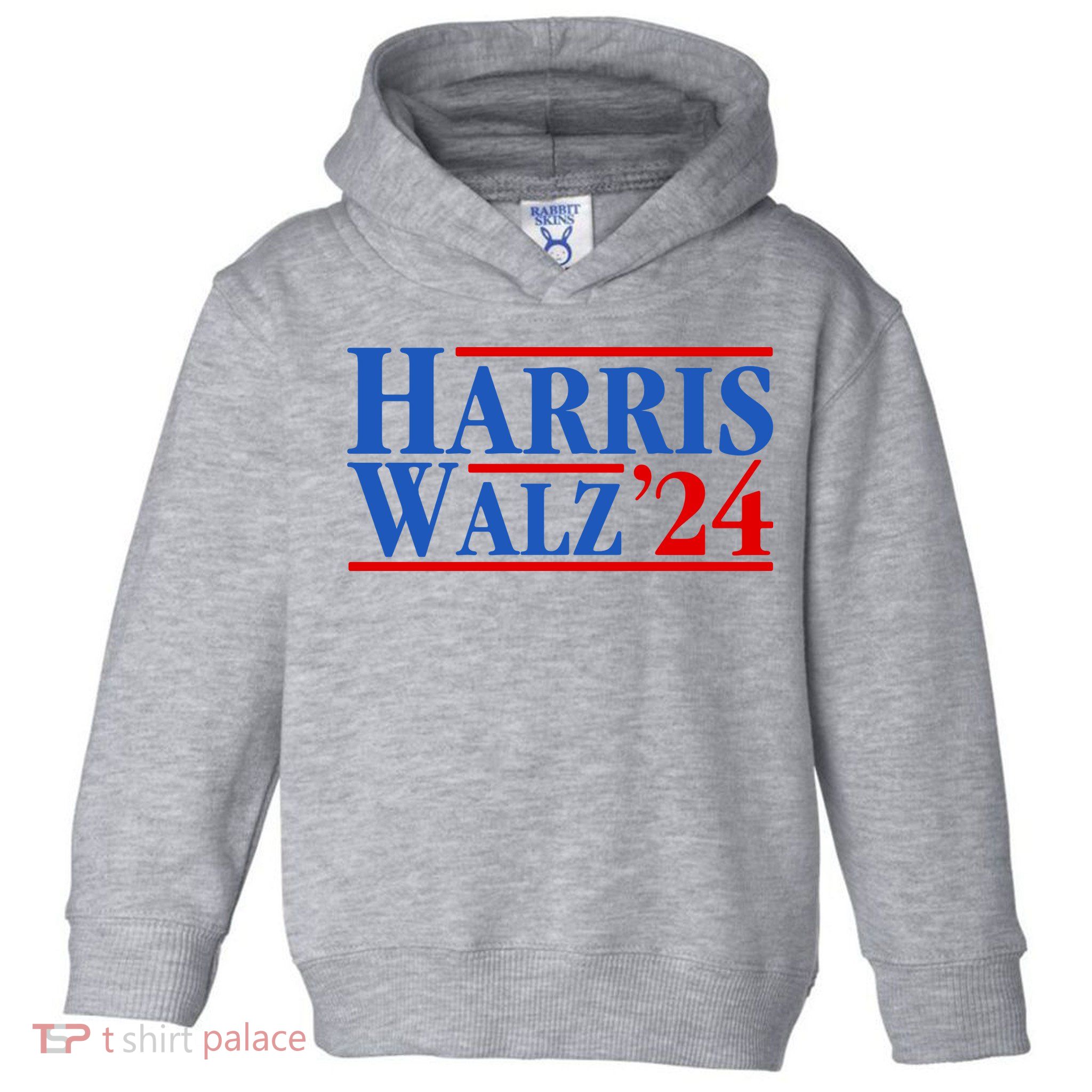 Harris Walz 2024 Kamala Harris Tim Walz For Vp Toddler Hoodie