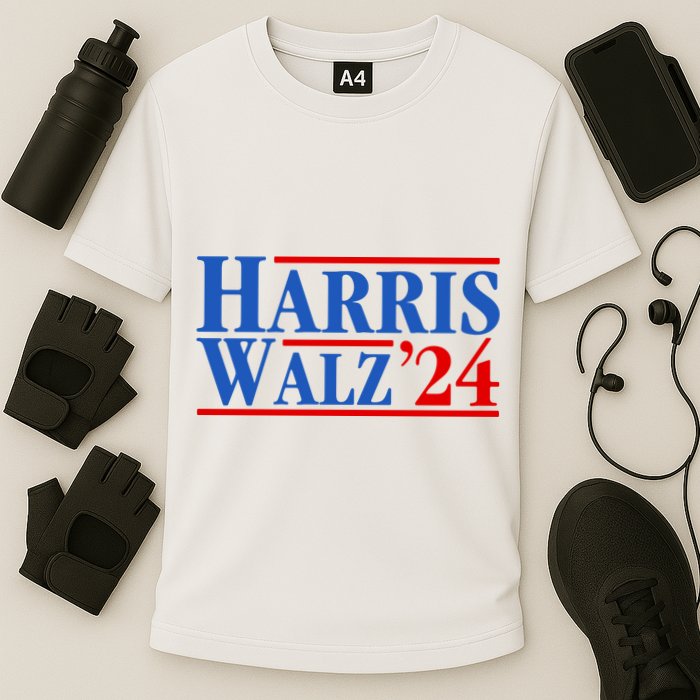 Harris Walz 2024 Kamala Harris Tim Walz For Vp Cooling Performance Crew T-Shirt