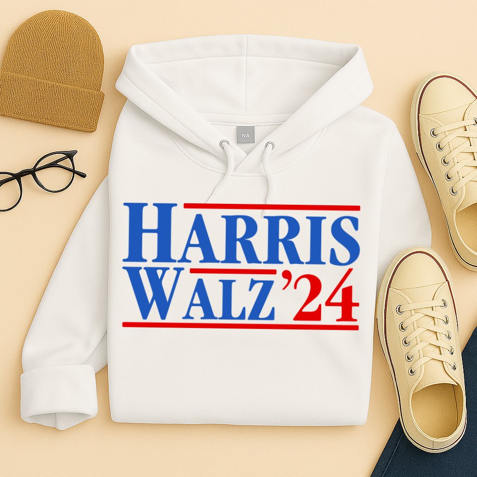 Harris Walz 2024 Kamala Harris Tim Walz For Vp Hoodie