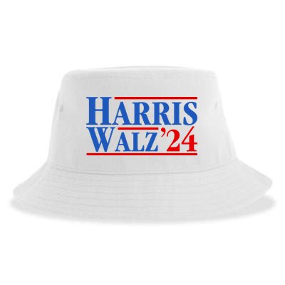 Harris Walz 2024 Kamala Harris Tim Walz For Vp Sustainable Bucket Hat