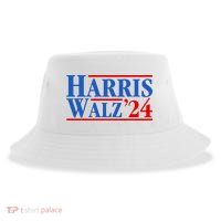 Harris Walz 2024 Kamala Harris Tim Walz For Vp Sustainable Bucket Hat