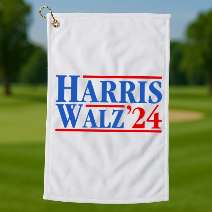 Harris Walz 2024 Kamala Harris Tim Walz For Vp Golf Towel