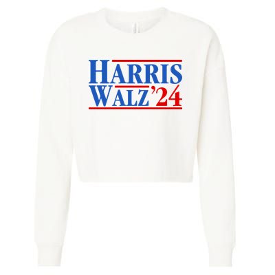 Harris Walz 2024 Kamala Harris Tim Walz For Vp Cropped Pullover Crew