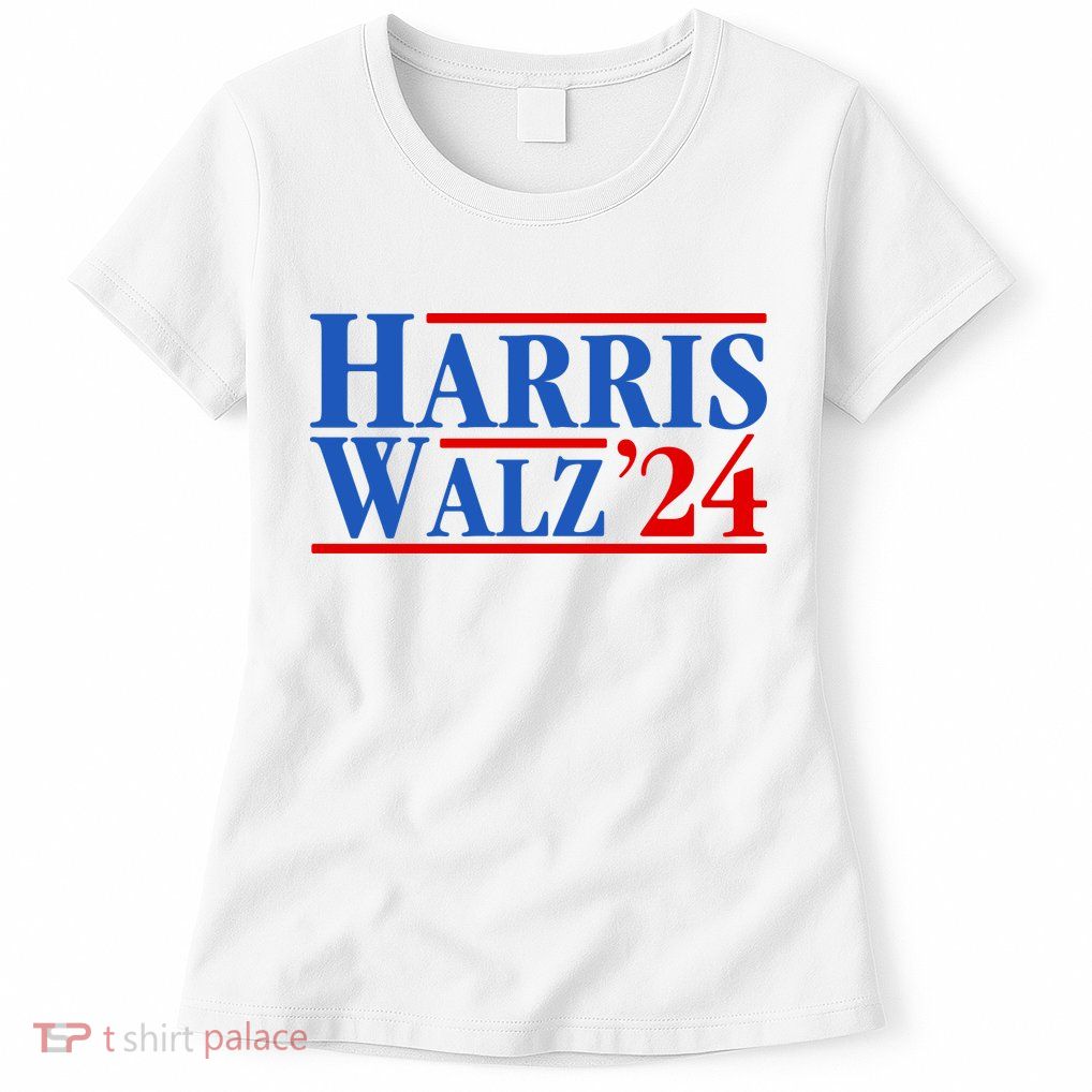 Harris Walz 2024 Kamala Harris Tim Walz For Vp Womens T-Shirt