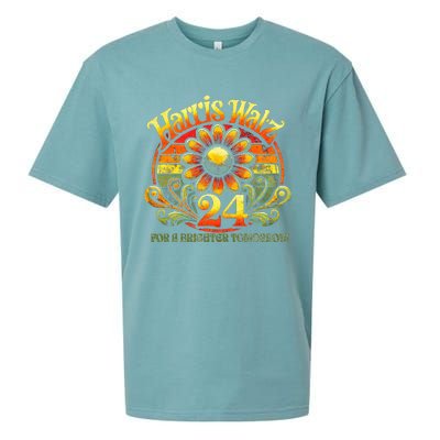 Harris Waltz 2024 Election Kamala Harris Tim Waltz 2024 Sueded Cloud Jersey T-Shirt