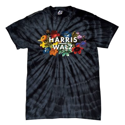 Harris Walz 2024 Floral Feminine Women Harris Waltz 2024 Tie-Dye T-Shirt