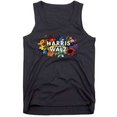 Harris Walz 2024 Floral Feminine Women Harris Waltz 2024 Tank Top