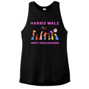 Harris Waltz 2024 Unity Over Division Ladies PosiCharge Tri-Blend Wicking Tank