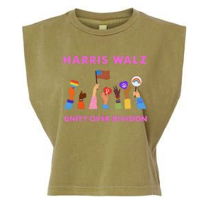 Harris Waltz 2024 Unity Over Division Garment-Dyed Women's Muscle Tee