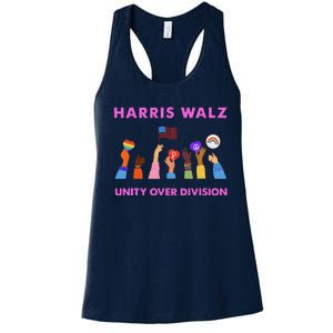 Harris Waltz 2024 Unity Over Division Women's Racerback Tank