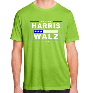 Harris Waltz 2024 President Election Kamala Harris Tim Waltz Adult ChromaSoft Performance T-Shirt