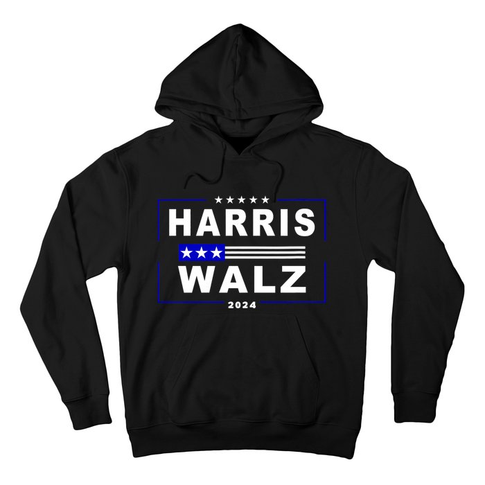 Harris Waltz 2024 President Election Kamala Harris Tim Waltz Hoodie