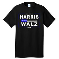 Harris Waltz 2024 President Election Kamala Harris Tim Waltz Tall T-Shirt