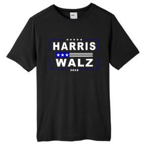 Harris Waltz 2024 President Election Kamala Harris Tim Waltz Tall Fusion ChromaSoft Performance T-Shirt