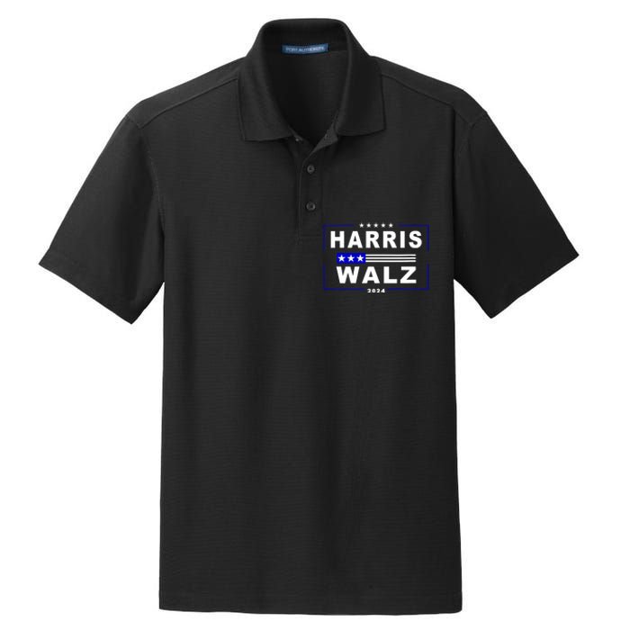 Harris Waltz 2024 President Election Kamala Harris Tim Waltz Dry Zone Grid Polo