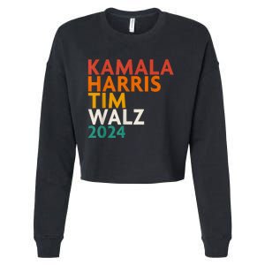 Harris Waltz 2024 Kamala Harris Tim Waltz 2024 Cropped Pullover Crew