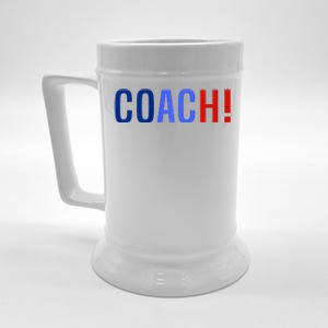 Harris Walz 2024 Coach Walz Harris Waltz 2024 Coach Waltz Beer Stein