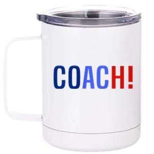 Harris Walz 2024 Coach Walz Harris Waltz 2024 Coach Waltz 12 oz Stainless Steel Tumbler Cup