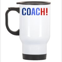 Harris Walz 2024 Coach Walz Harris Waltz 2024 Coach Waltz Stainless Steel Travel Mug