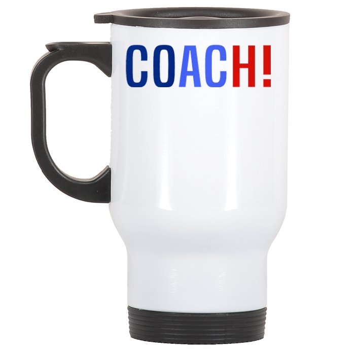 Harris Walz 2024 Coach Walz Harris Waltz 2024 Coach Waltz Stainless Steel Travel Mug