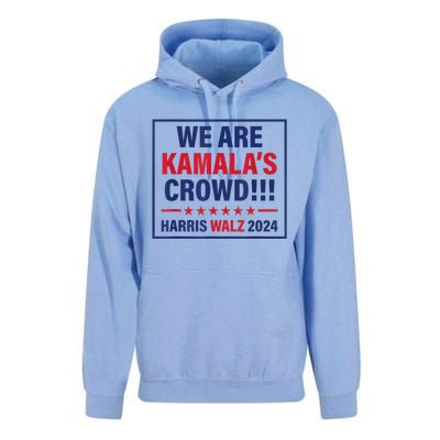 Harris Waltz 2024 We Are Kamals Crowd Unisex Surf Hoodie