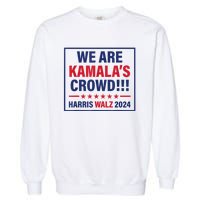 Harris Waltz 2024 We Are Kamals Crowd Garment-Dyed Sweatshirt